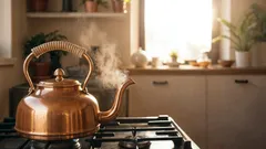 Vhoďte do konvice čtyři kousky – vodní kámen zmizí, jako by tam nikdy nebyl: metoda prověřená časem