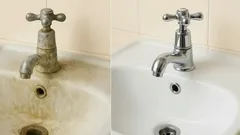 Rez a vodní kámen zmizí jedním tahem a vana získá zpět svůj původní lesk