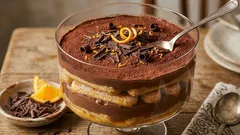 Trouba není třeba: recept na lahodné tiramisu s čokoládou a pomerančem