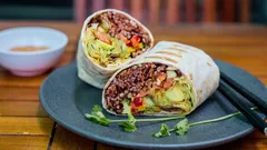 Veganské snídaňové burrito hotové za pár minut, které si zamiluje každý